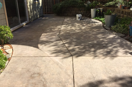 How To Renew Outdoor Stained Concrete Patio In Poway Ca?
