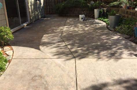 How To Renew Old Stained Concrete Patio In Poway Ca?